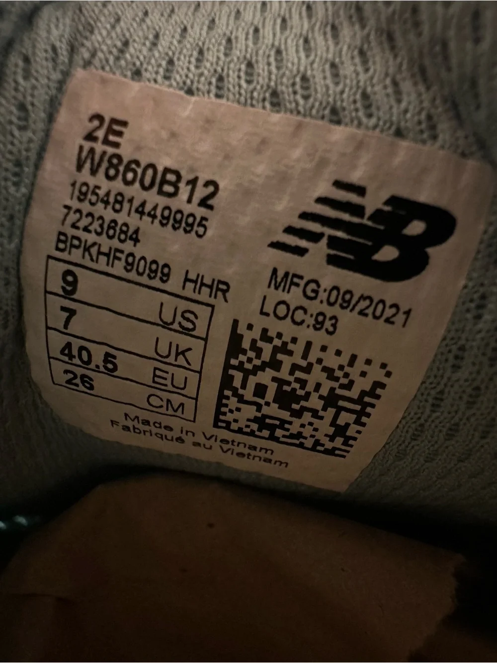 New Balance Fresh Foam, Women's Mint Green Running Sneakers, Size 9